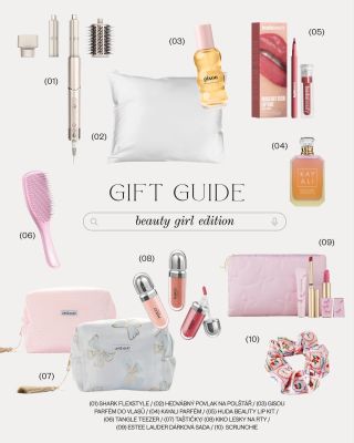 🎀✨ Gift guide time! ✨🎀 Nevíš si rady s dárky pro kamarádky/rodinu nebo i třeba přemýšlíš, co pro sebe? Inspiruj se našimi...