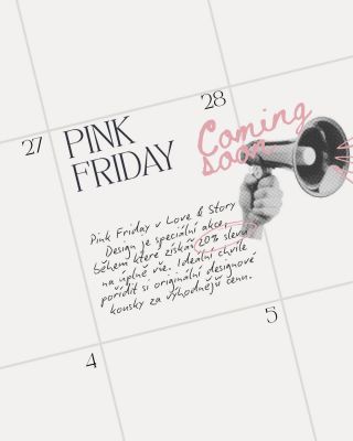 ‼️ Zítra to začíná: 🎀 #PinkFriday u @lovestorydesign – 20 % sleva na vše! Od diářů po maličkosti. #sleva #vánočnínákupy