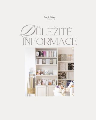 Pár důležitých informací, abyste byli v obraze 🫶🏻